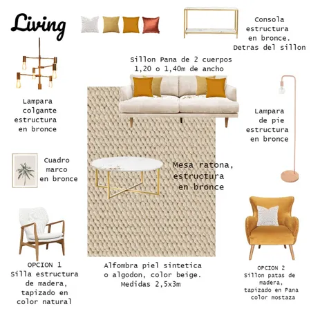 LIVING Interior Design Mood Board by nanitoaldana on Style Sourcebook