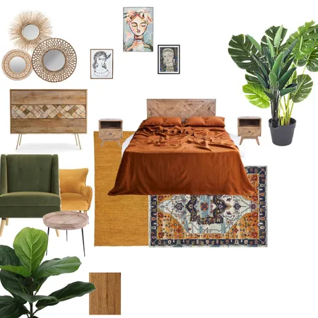 BOHEMIAN Interior Design Mood Board by musamu on Style Sourcebook