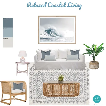 Relaxed Coastal Living Interior Design Mood Board by Sonja Ellisa Designs on Style Sourcebook