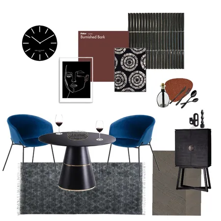 Gothic dining Interior Design Mood Board by Maxine_Langmann on Style Sourcebook