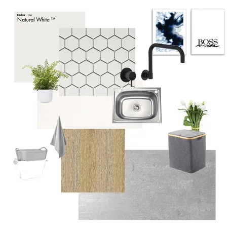 Laundry Interior Design Mood Board by Melspinucci on Style Sourcebook