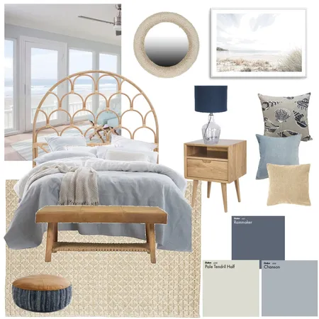 Ocean bedroom Interior Design Mood Board by interiorology on Style Sourcebook