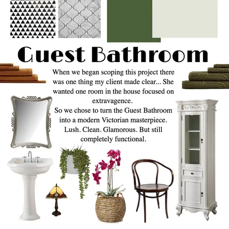 guest bath assignment Interior Design Mood Board by Tasha Delport on Style Sourcebook