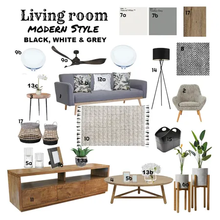 Living Room Interior Design Mood Board by Spook103 on Style Sourcebook