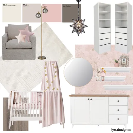 Poppy's Room Interior Design Mood Board by Lyn.designs on Style Sourcebook