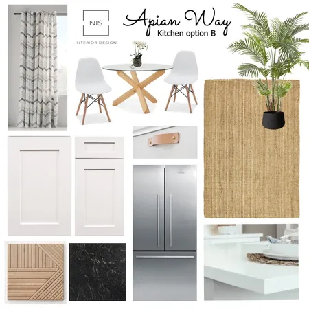 Apian Way Kitchen (option B) Interior Design Mood Board by Nis Interiors on Style Sourcebook