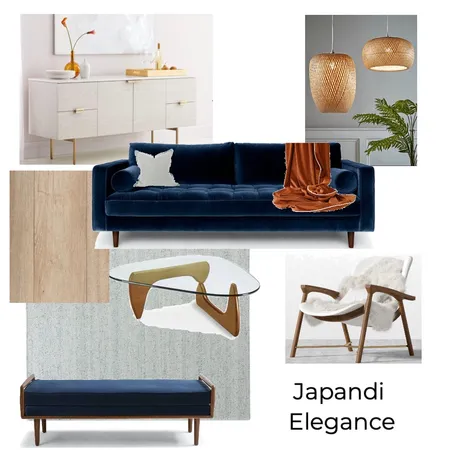 Japandi Elegance Interior Design Mood Board by GableandNor on Style Sourcebook