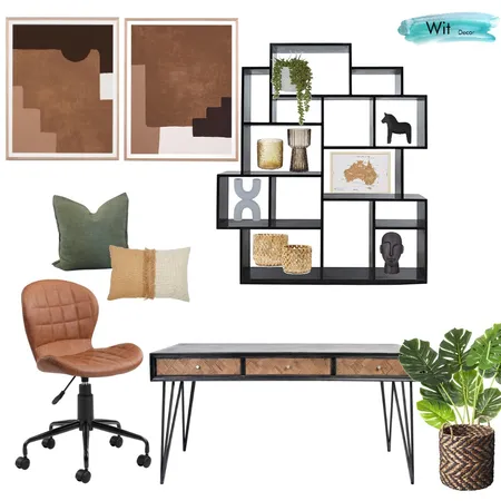 Study space Interior Design Mood Board by Wit Decor on Style Sourcebook
