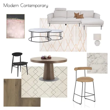 Modern Contemporary Interior Design Mood Board by Chelsea Widdicombe on Style Sourcebook