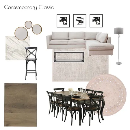 Classic Contemporary Interior Design Mood Board by Chelsea Widdicombe on Style Sourcebook