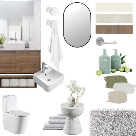 Powder Room Interior Design Mood Board by kbi interiors on Style Sourcebook