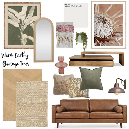 Sheringa Earthy Tones Interior Design Mood Board by SOSI on Style Sourcebook