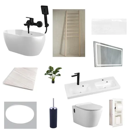 bathroom sample board Interior Design Mood Board by david ndishe on Style Sourcebook