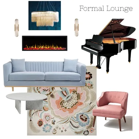 Worn - Formal Lounge option 2 Interior Design Mood Board by The Ginger Stylist on Style Sourcebook