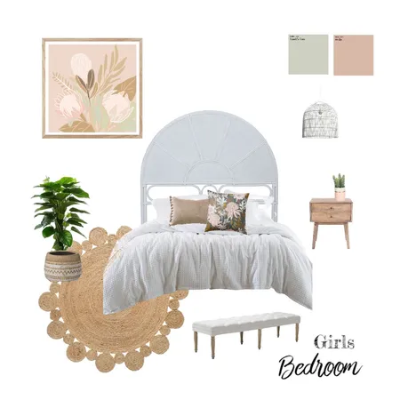 Girls Bedroom Interior Design Mood Board by Scandilane- on Style Sourcebook