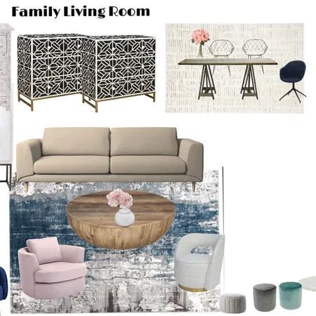 Our Living Room Interior Design Mood Board by Swanella on Style Sourcebook