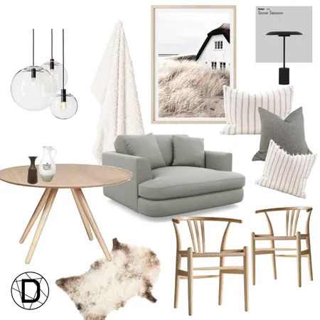 Scandi Living & Dining Interior Design Mood Board by Designingly Co on Style Sourcebook