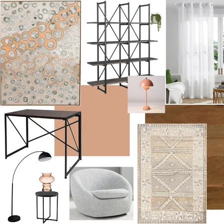 Sam Office Interior Design Mood Board by sammiesparrow on Style Sourcebook