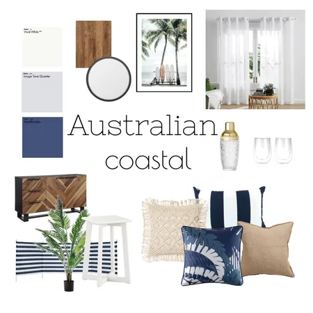Australian coastal Interior Design Mood Board by mymoderndollshouse on Style Sourcebook