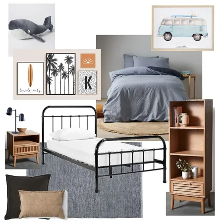 Kai's bedroom Interior Design Mood Board by HuntingForBeautBargains on Style Sourcebook