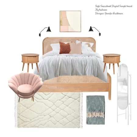 Bedroom Interior Design Mood Board by Jennifer Backhouse on Style Sourcebook
