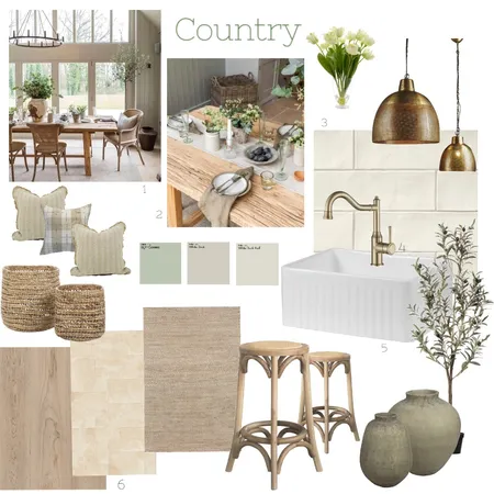 Country Interior Design Mood Board by Sonya Ditto on Style Sourcebook