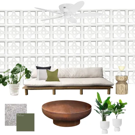 Outdoor Oasis Interior Design Mood Board by BY STEPHANIE INTERIORS on Style Sourcebook