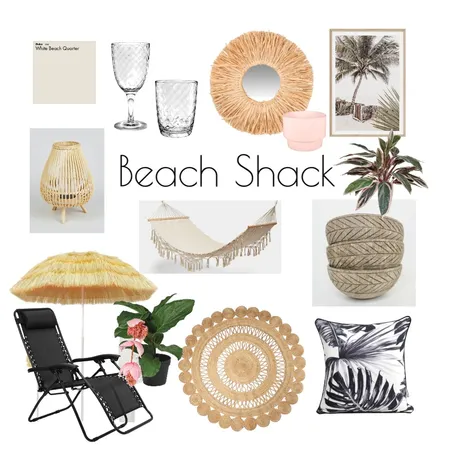 Beach shack Interior Design Mood Board by mymoderndollshouse on Style Sourcebook