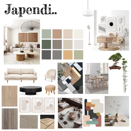 Japandi Mood Board Interior Design Mood Board by sgeneve on Style Sourcebook