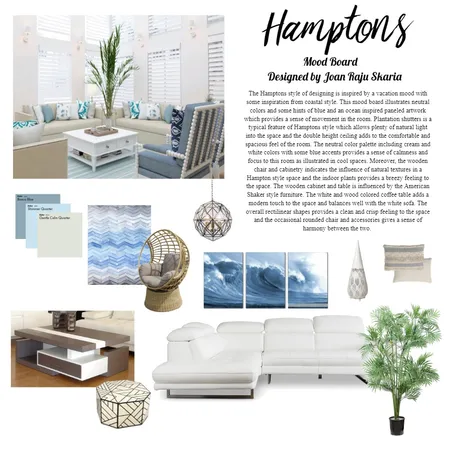 Hamptons style Interior Design Mood Board by joanrs on Style Sourcebook