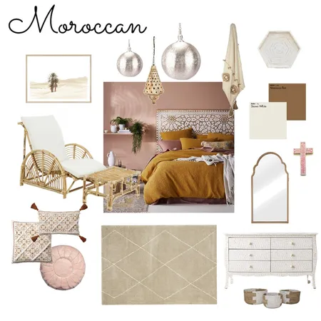 Moroccan Mood Board Interior Design Mood Board by CamilleArmstrong on Style Sourcebook