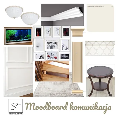 moodboard komunikacja Interior Design Mood Board by SzczygielDesign on Style Sourcebook