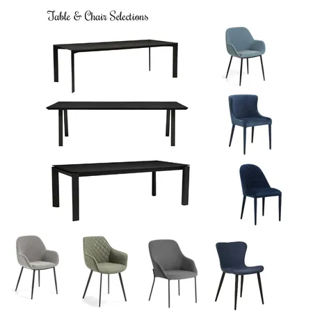 Nigel Table & Chair Selections Interior Design Mood Board by Jennypark on Style Sourcebook