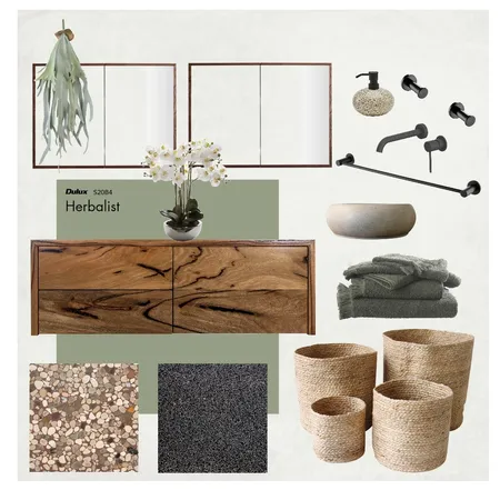 Ilbilbie Ensuite Interior Design Mood Board by Dixiej on Style Sourcebook