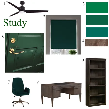 study Interior Design Mood Board by MoniqueM on Style Sourcebook