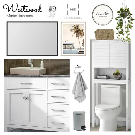 Westwood - Master Bathroom Interior Design Mood Board by Nis Interiors on Style Sourcebook