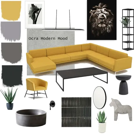 Ocra mood 3 Interior Design Mood Board by Acp.suisse.interiors on Style Sourcebook