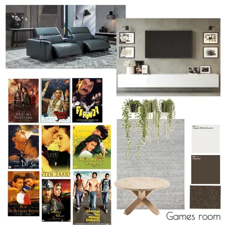 Moodboard_games room_1 Interior Design Mood Board by Nia Toshniwal on Style Sourcebook