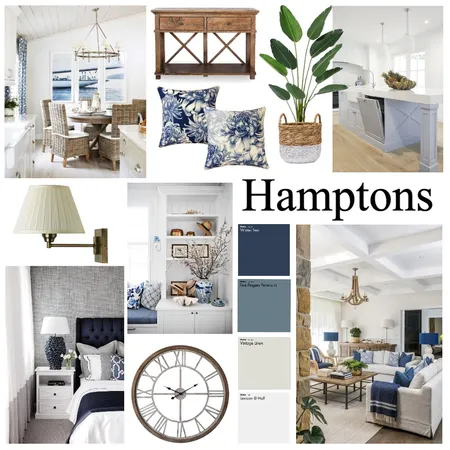 Hampton Mood Board Interior Design Mood Board by Cassie Cole on Style Sourcebook