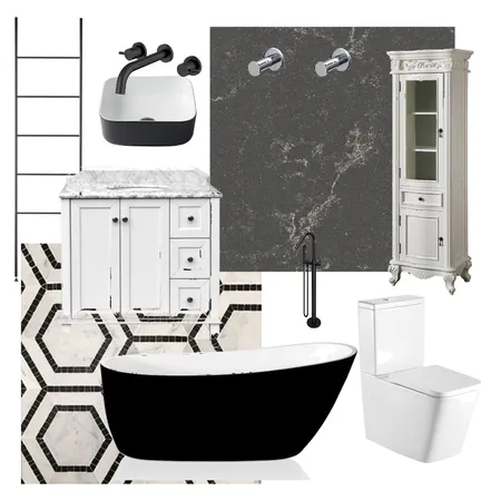 Contemporary Bathroom Interior Design Mood Board by Littlerhodesy on Style Sourcebook
