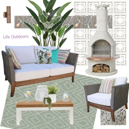 Outdoor space Interior Design Mood Board by Decor n Design on Style Sourcebook