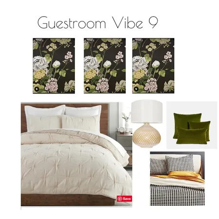 Palmer Guestroom Vibe 9 Interior Design Mood Board by mercy4me on Style Sourcebook
