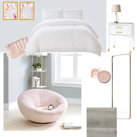 Ella's room option 2 Interior Design Mood Board by JOJOE on Style Sourcebook
