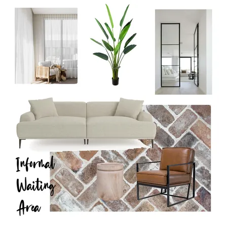 Informal Waiting Area Interior Design Mood Board by Bay House Projects on Style Sourcebook