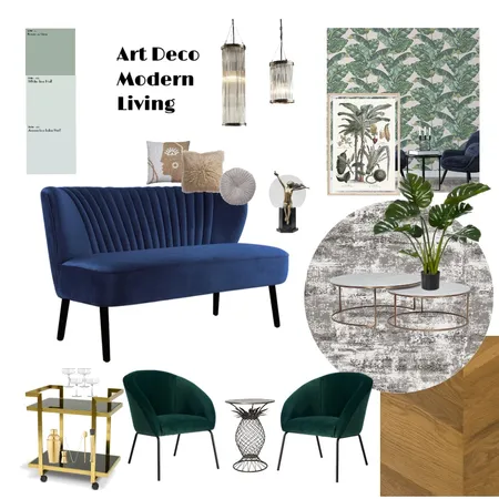 Art Deco Glam Interior Design Mood Board by JennyPenny on Style Sourcebook