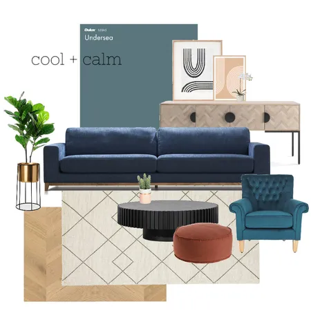 Cool and calm Interior Design Mood Board by Carly Thorsen Interior Design on Style Sourcebook