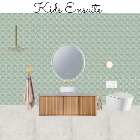 Kids Ensuite Interior Design Mood Board by ChristieA on Style Sourcebook