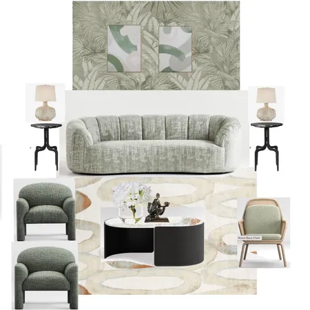 living area green Interior Design Mood Board by khadijah.L on Style Sourcebook