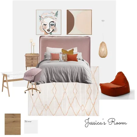 Jessica's Room Interior Design Mood Board by ChristieA on Style Sourcebook