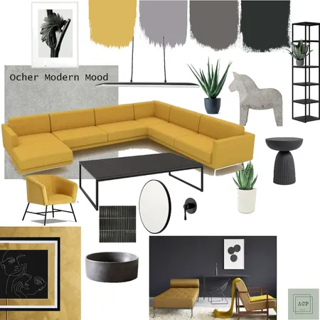 Ocra mood 11 Interior Design Mood Board by Acp.suisse.interiors on Style Sourcebook